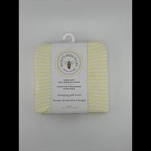 Burt's Bees Baby Changing Pad Cover, Sunshine Stripe